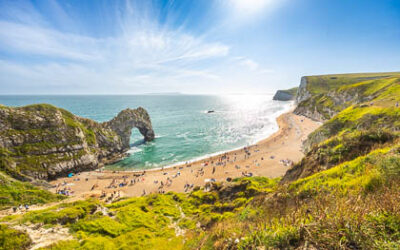 Strand am Durde Door, Jurassic Coast, Dorset